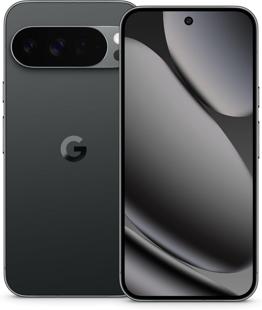 google pixel 10 pro xl – smartphone android débloqué avec gemini, triple appareil photo arrière, plus de 24 heures d'autonomie et écran super actua 6,8...