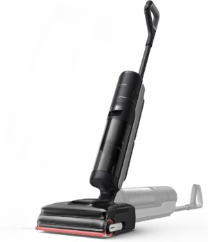 dreame h15 mix aspirateur laveur 7 en 1, bras robotique ia, nettoyage des bords triple, 23 000 pa