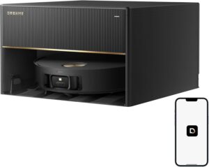 dreame x50 master aspirateur robot avec base compacte 24,9 cm