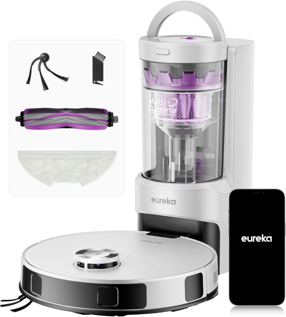 eureka e20 evo plus robot aspirateur laveur