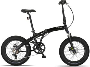 pacto one fatbike vélo pliant 6 vitesses cadre en aluminium